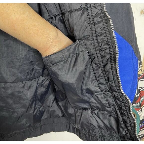 VTG OBERMEYER YOUTH SIZE 16 Ski Snowboard Hooded Jacket Aztec Tribal Southwest - Picture 14 of 16